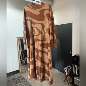 Anthropologie sweater dress